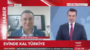 BAŞKAN SAVAŞ TGRT HABER’İN CANLI YAYIN KONUĞU OLDU