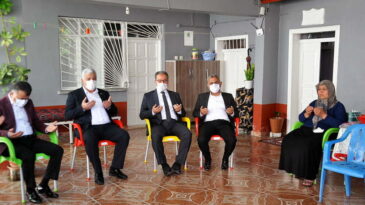 Reyhanlı’da anneler ziyaret edildi