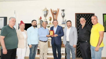 HGC YÖNETİMİNDEN BAŞKAN SAVAŞ’A  ZİYARET