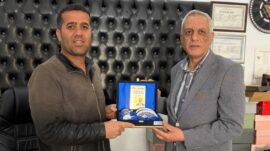 TEMEL’DEN  BAŞKAN AYDIN’A  ANLAMLI ZİYARET