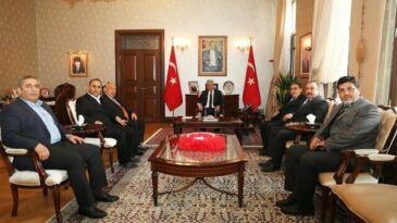 Reyhanlı Ticaret Borsa’sından Vali Doğan’a Ziyaret