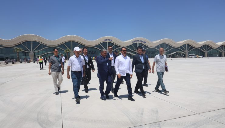 HATAY HAVALİMANINDA UÇUŞLARA 1 AY SÜREYLE ARA VERİLECEK