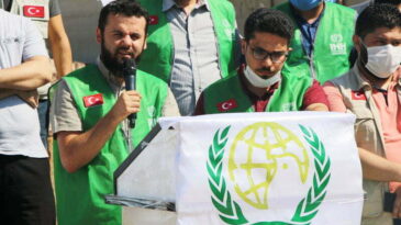 Afrin’de bin 500 kişilik cami inşaatına başlandı