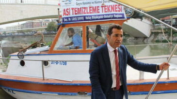 ASİ NEHRİ’NDE TEMİZLİK ÇALIŞMALARI DEVAM EDİYOR