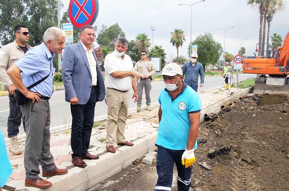 BAŞKAN SAVAŞ, “ALTYAPI SORUNLARINA KALICI ÇÖZÜMLER GELİŞTİRİYORUZ”