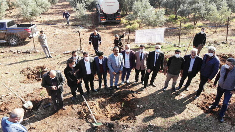 BAŞKAN YAVAŞ’IN HATAY’A GÖNDERDIĞİ 32 BİN FİDAN TOPRAKLA BULUŞTU