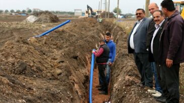 Beşaslan’a Yeni İçmesuyu Hattı
