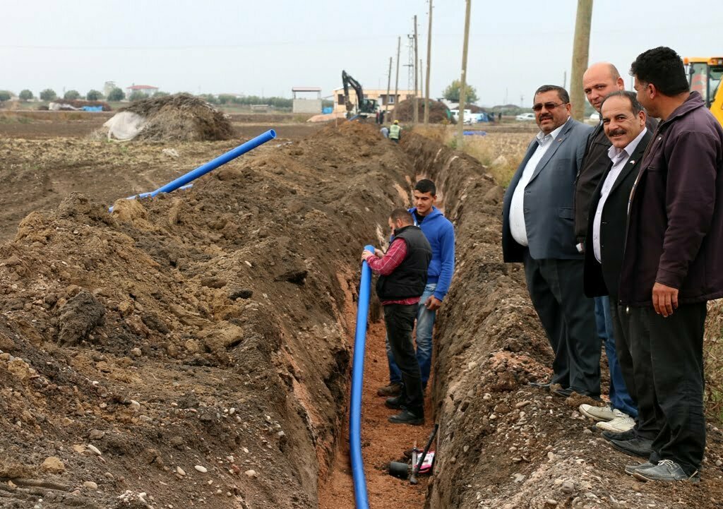 Beşaslan’a Yeni İçmesuyu Hattı