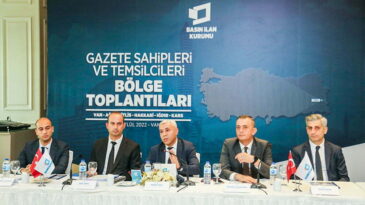 Van’da Gazete Sahipleri ve Temsilcileri Bölge Toplantısı Yapıldı