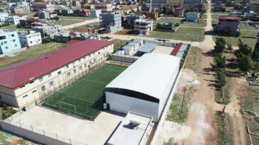 BÜYÜKŞEHİR’DEN  REYHANLI AALEN  DOSTLUK ANADOLU LİSESİ’NE DESTEK