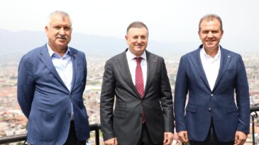 ÇUKUROVA’NIN BAŞKANLARI HATAY’DA BULUŞTU