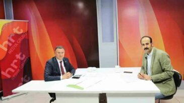 HATAY’IN BAŞKANI HRT AKDENİZ TV’NİN CANLI YAYIN KONUĞU OLDU