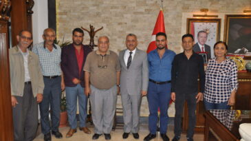 11 Mayıs Şehitler Derneği’nden Başkan Şanverdi’ye ziyaret