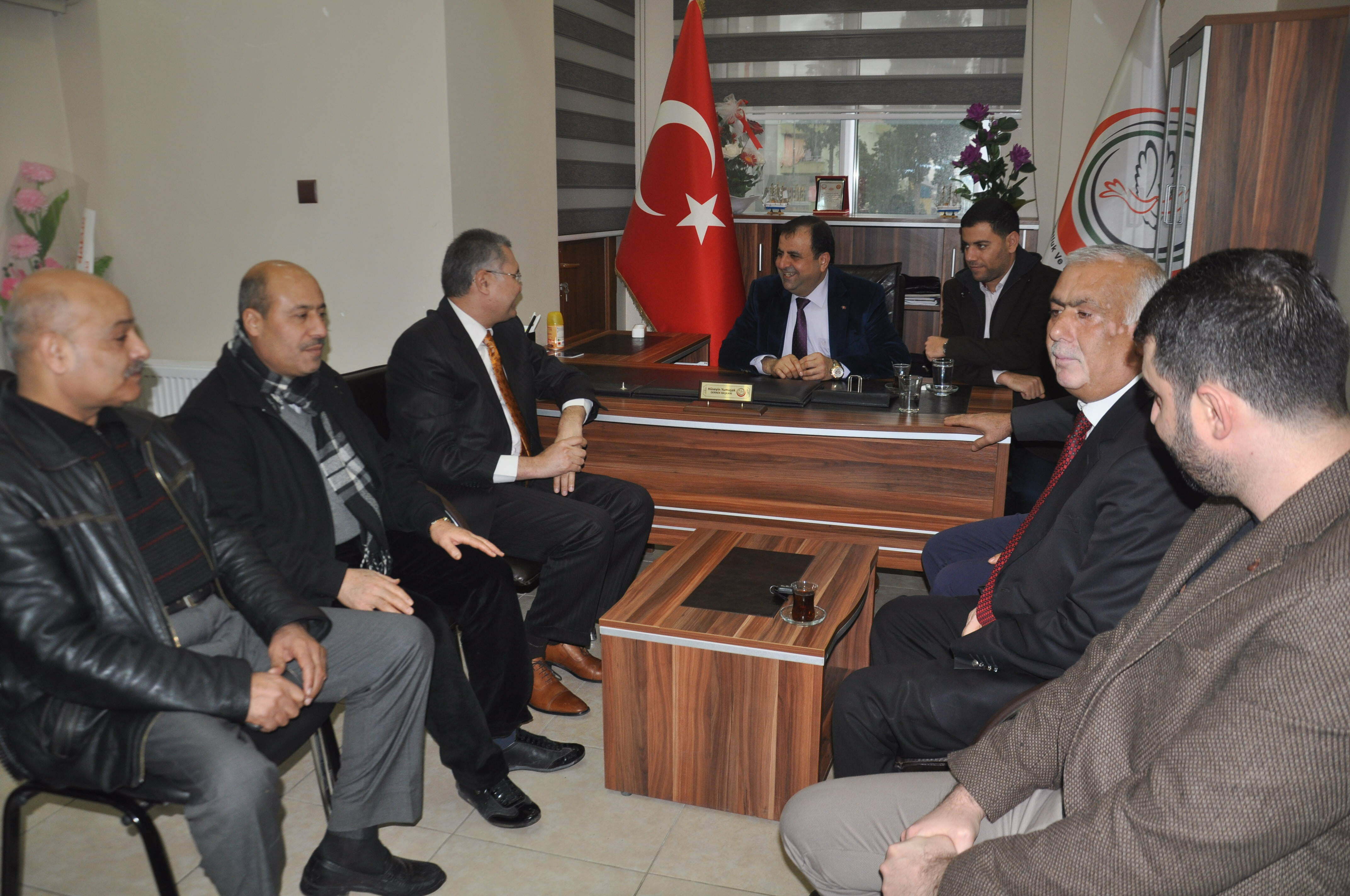 Yüksekgönül’den Hatay Suriye Dostluk Derneği’ne ziyaret