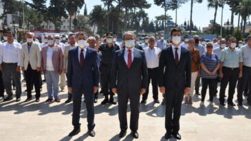 TÜRK ASKERİNİN REYHANLI’YA GİRİŞİNİN 83. YIL DÖNÜMÜ TÖRENLE KUTLANDI