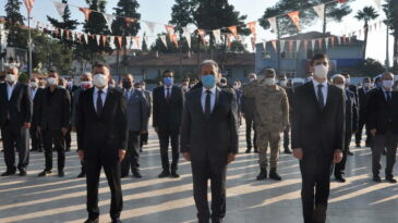 Gazi Mustafa Kemal Atatürk Reyhanlı’da Törenle Anıldı