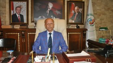 Mehmet Çüter, Belediye Başkanlığına Getirildi