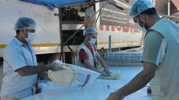 İHH’dan Suriye’ye Günde 20 Bin Ekmek