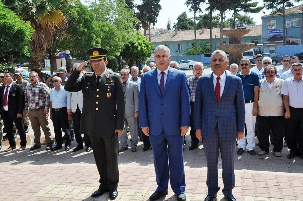 Türk Askeri’nin Reyhanlı’ya  girişinin 77’inci yıldönümü kutlandı