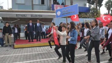 Reyhanlı’da Cumhuriyet Bayramı coşkuyla kutlandı