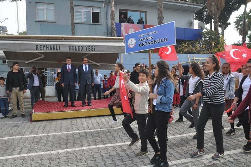 Reyhanlı’da Cumhuriyet Bayramı coşkuyla kutlandı