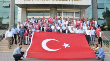 Reyhanlı belediye meclisinden Barış Pınarı Harekatı’na destek