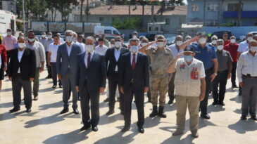 TÜRK ASKERİNİN REYHANLI’YA GİRİŞİNİN 82.YIL DÖNÜMÜ TÖRENLE KUTLANDI