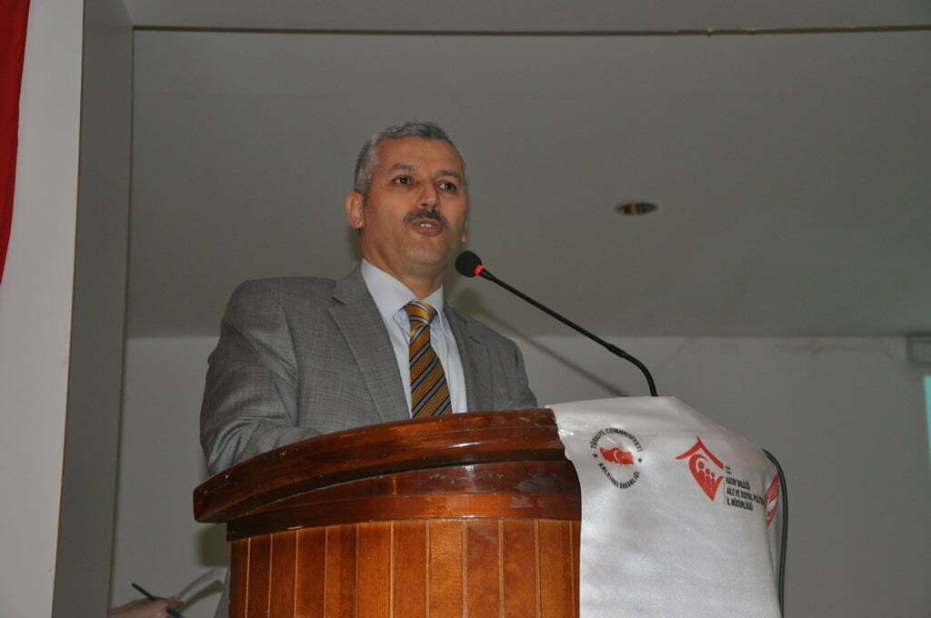 AİLE İÇİ ŞİDDET KONULU KONFERANS VERİLDİ
