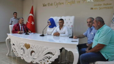 Başkan Şanverdi, Cemiloğlu Çiftinin Nikahını Kıydı