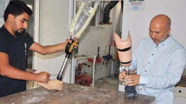 6 bin 500 Suriyeliye protez takıldı