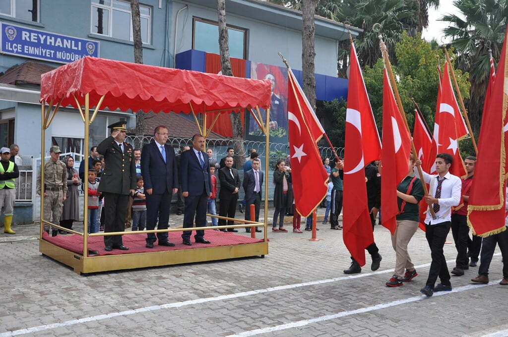 REYHANLI’DA 29 EKİM CUMHURİYET BAYRAMI COŞKU İLE KUTLANDI