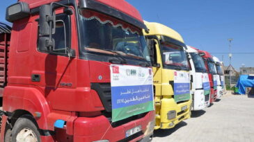 İHH’DAN SURİYE’YE 1325 TON UN