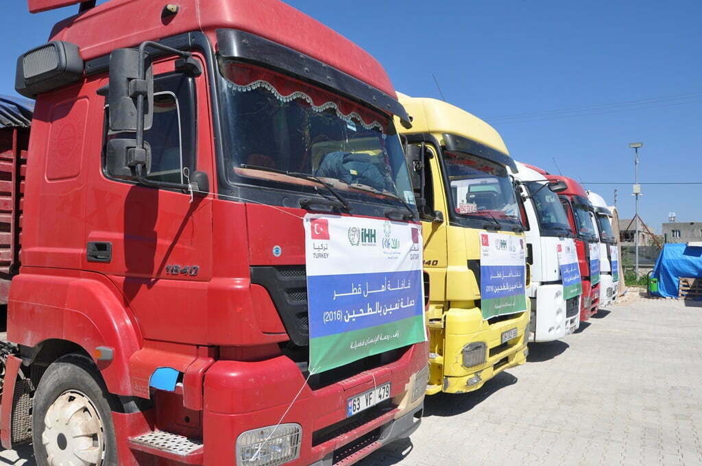 İHH’DAN SURİYE’YE 1325 TON UN