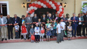 Reyhanlı’da Taipei Dostluk Okulu törenle eğitime açıldı