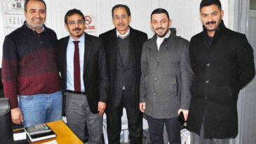 CHP BELEDİYE BAŞKAN ADAYI NİHAT DAĞ, GAZETEMİZİ ZİYARET ETTİ