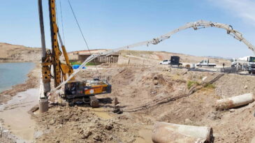 REYHANLI BARAJI’NA SU İLETECEK OLAN PROJEDE  ÇALIŞMALAR DEVAM EDİYOR