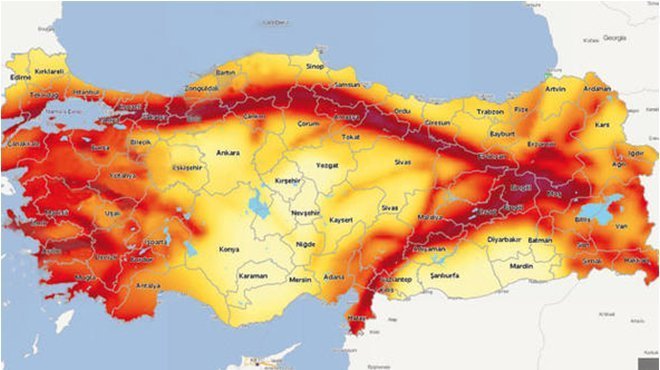 HATAY RİSKLİ BÖLGEDE