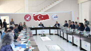 Vali Doğan Başkanlığında AFAD Koordinasyon Toplantısı Yapıldı