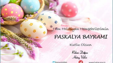 VALİ DOĞAN’DAN PASKALYA BAYRAMI MESAJI