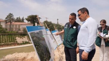 VALİ MASATLI ASİ NEHRİ ISLAH PROJESİNİ İNCELEDİ