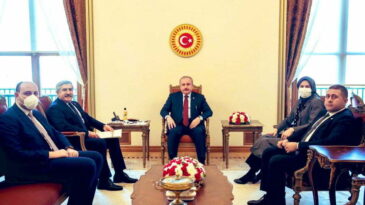 YAYMAN MECLİS BAŞKANINI ZİYARET ETTİ