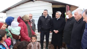 YAYMAN VE KAŞIKÇI ‘DEVLETİMİZ VATANDAŞLARIMIZIN YARASINI SARACAK’