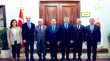 SOYLU VE BOZDAĞ’I ZİYARET ETTİLER