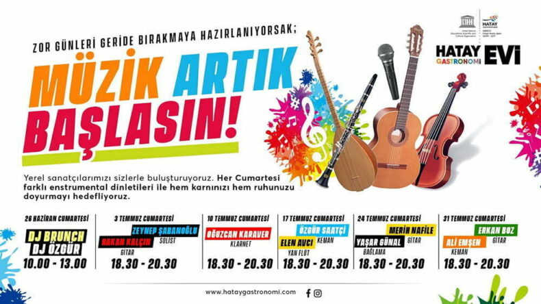 GASTRONOMİ EVİ’NDE MÜZİK RESİTALİ BAŞLIYOR