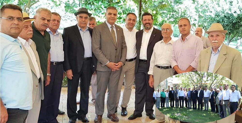 MİLLETVEKİLİ GÜZELMANSUR KANAAT ÖNDERLERİYLE BULUŞTU