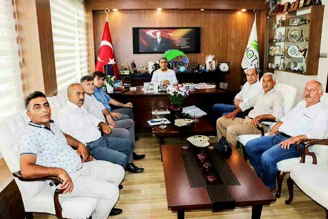 GENEL MÜDÜR ÇAPARALİ, ANTAKYA, REYHANLI VE YAYLADAĞI MUHTARLARINI AĞIRLADI