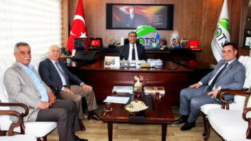 GENEL MÜDÜR ÇAPARALİ, BAŞKAN DELİ’Yİ AĞIRLADI