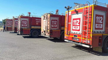 HBB İTFAİYECİLERİNDEN MUĞLA’YA DESTEK