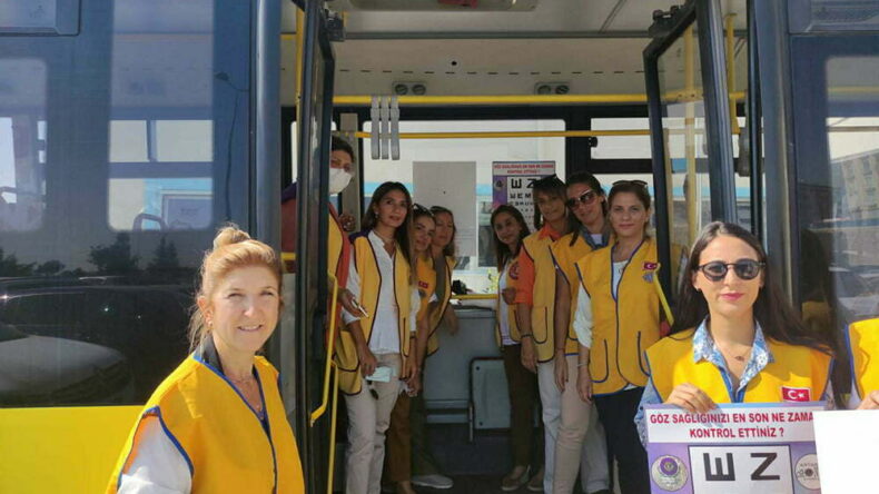HBB VE LİONS KULÜBÜ GÖZ SAĞLIĞINDA FARKINDALIK YARATTI