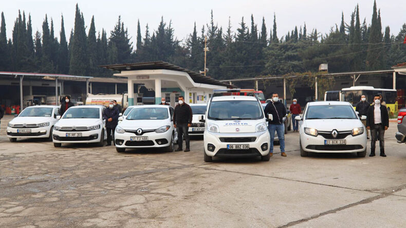 HBB FİLYASYON EKİPLERİNE 38 ARAÇ TAHSİS ETTİ